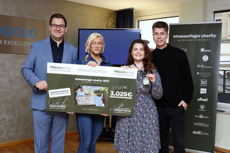 Pressekonferenz zum Strassenfeger Charity By Maximilian Seitz in Berlin
