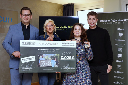 Pressekonferenz zum Strassenfeger Charity By Maximilian Seitz in Berlin
