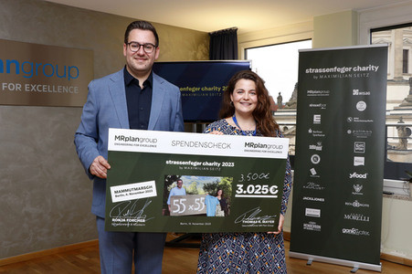 Pressekonferenz zum Strassenfeger Charity By Maximilian Seitz in Berlin
