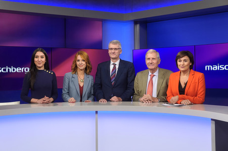 Talkshow 'maischberger' in Berlin