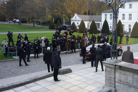 Empfang von Recep Tayyip Erdogan im Schloss Bellevue in Berlin