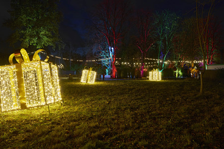 Eröffnung des Christmas Garden 2023 in Hannover