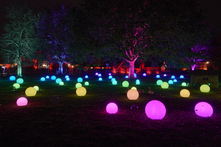 Eröffnung des Christmas Garden 2023 in Hannover