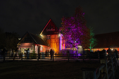 Eröffnung des Christmas Garden 2023 in Hannover
