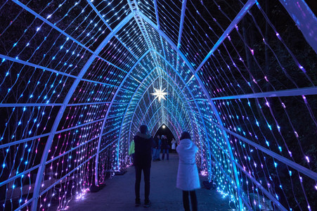 Eröffnung des Christmas Garden 2023 in Hannover