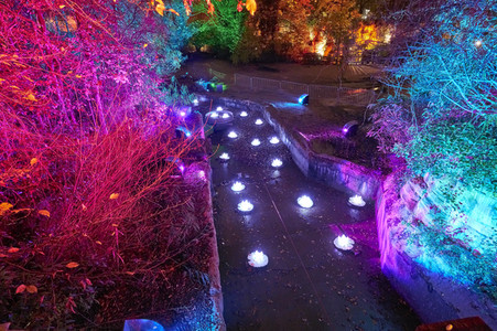Eröffnung des Christmas Garden 2023 in Hannover