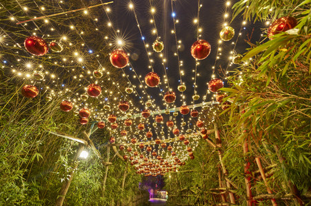 Eröffnung des Christmas Garden 2023 in Hannover