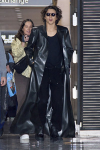 Ankunft von Timothee Chalamet in Narita