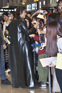 Ankunft von Timothee Chalamet in Narita