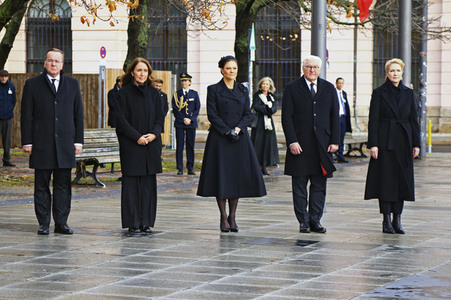 Kronprinzessin Victoria von Schweden bei der Kranzniederlegung zum Volkstrauertag in Berlin
