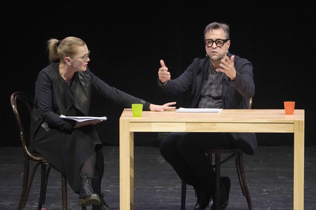 Lesung von Anna Loos und Jan Josef Liefers in Berlin