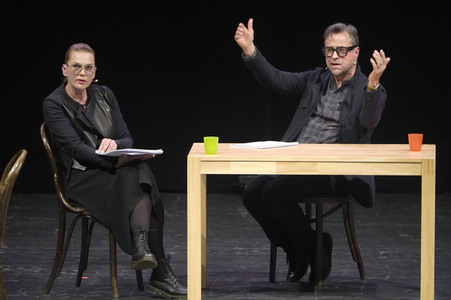 Lesung von Anna Loos und Jan Josef Liefers in Berlin