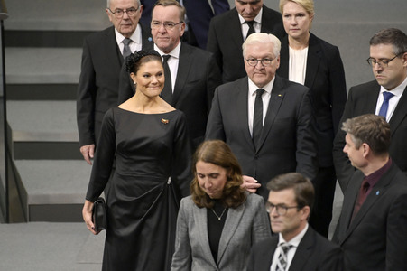 Kronprinzessin Victoria von Schweden bei der Gedenkveranstaltung zum Volkstrauertag in Berlin