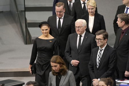 Kronprinzessin Victoria von Schweden bei der Gedenkveranstaltung zum Volkstrauertag in Berlin