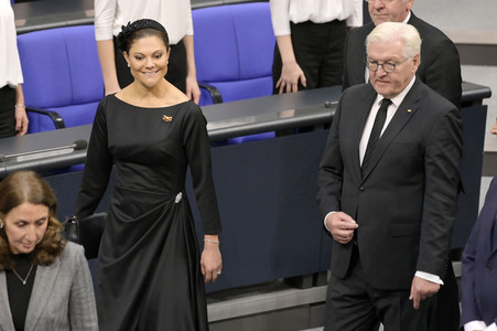 Kronprinzessin Victoria von Schweden bei der Gedenkveranstaltung zum Volkstrauertag in Berlin