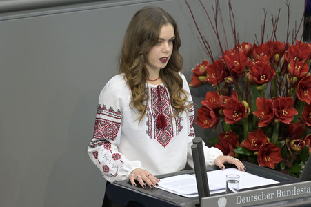Kronprinzessin Victoria von Schweden bei der Gedenkveranstaltung zum Volkstrauertag in Berlin
