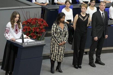 Kronprinzessin Victoria von Schweden bei der Gedenkveranstaltung zum Volkstrauertag in Berlin