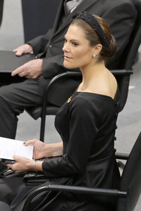 Kronprinzessin Victoria von Schweden bei der Gedenkveranstaltung zum Volkstrauertag in Berlin