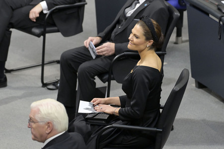Kronprinzessin Victoria von Schweden bei der Gedenkveranstaltung zum Volkstrauertag in Berlin