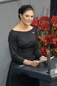 Kronprinzessin Victoria von Schweden bei der Gedenkveranstaltung zum Volkstrauertag in Berlin