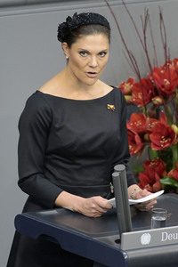 Kronprinzessin Victoria von Schweden bei der Gedenkveranstaltung zum Volkstrauertag in Berlin