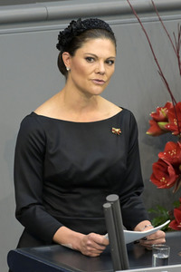Kronprinzessin Victoria von Schweden bei der Gedenkveranstaltung zum Volkstrauertag in Berlin