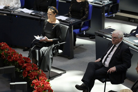 Kronprinzessin Victoria von Schweden bei der Gedenkveranstaltung zum Volkstrauertag in Berlin