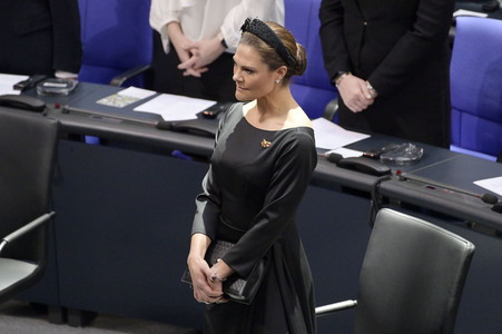 Kronprinzessin Victoria von Schweden bei der Gedenkveranstaltung zum Volkstrauertag in Berlin