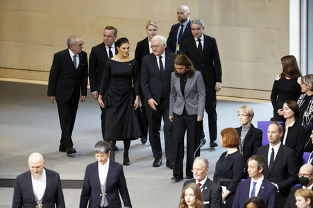 Kronprinzessin Victoria von Schweden bei der Gedenkveranstaltung zum Volkstrauertag in Berlin