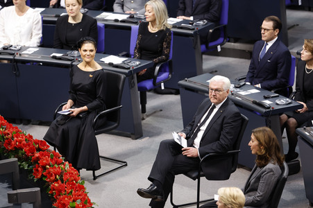Kronprinzessin Victoria von Schweden bei der Gedenkveranstaltung zum Volkstrauertag in Berlin