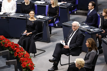 Kronprinzessin Victoria von Schweden bei der Gedenkveranstaltung zum Volkstrauertag in Berlin