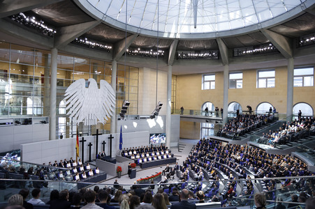Kronprinzessin Victoria von Schweden bei der Gedenkveranstaltung zum Volkstrauertag in Berlin