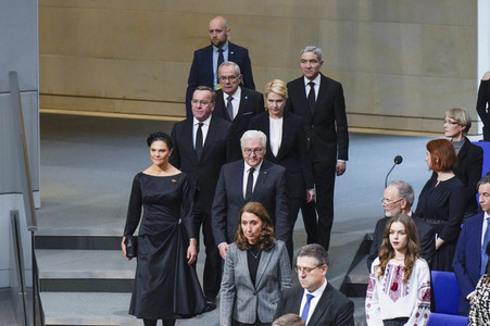 Kronprinzessin Victoria von Schweden bei der Gedenkveranstaltung zum Volkstrauertag in Berlin