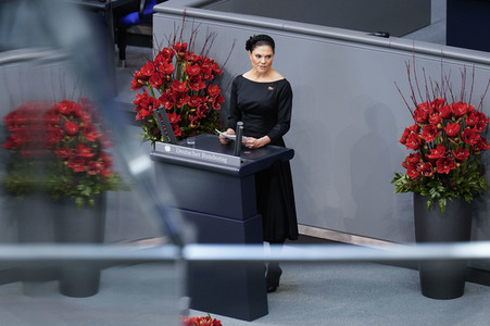 Kronprinzessin Victoria von Schweden bei der Gedenkveranstaltung zum Volkstrauertag in Berlin