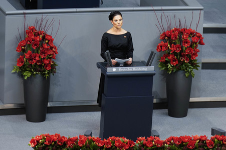Kronprinzessin Victoria von Schweden bei der Gedenkveranstaltung zum Volkstrauertag in Berlin