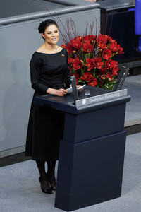 Kronprinzessin Victoria von Schweden bei der Gedenkveranstaltung zum Volkstrauertag in Berlin