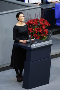 Kronprinzessin Victoria von Schweden bei der Gedenkveranstaltung zum Volkstrauertag in Berlin