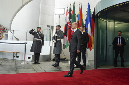 Konferenz 'G20 Compact with Africa' in Berlin