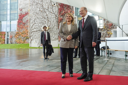 Konferenz 'G20 Compact with Africa' in Berlin