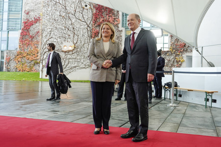 Konferenz 'G20 Compact with Africa' in Berlin