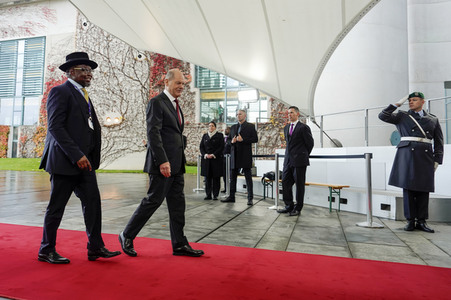 Konferenz 'G20 Compact with Africa' in Berlin