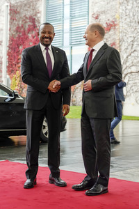 Konferenz 'G20 Compact with Africa' in Berlin