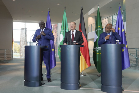 Konferenz 'G20 Compact with Africa' in Berlin