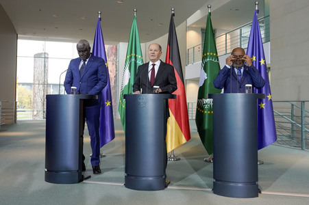 Konferenz 'G20 Compact with Africa' in Berlin