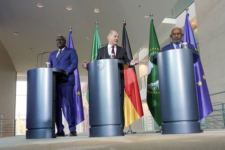Konferenz 'G20 Compact with Africa' in Berlin