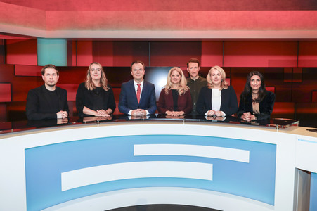 Talkshow 'hart aber fair' in Köln