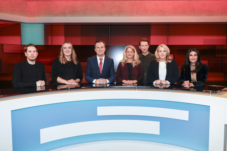 Talkshow 'hart aber fair' in Köln