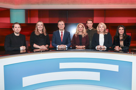 Talkshow 'hart aber fair' in Köln