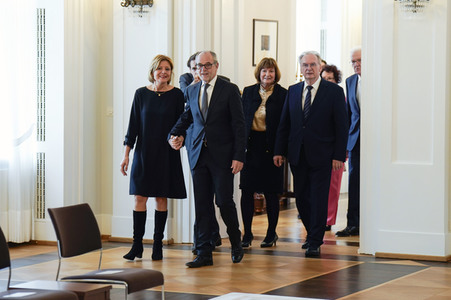 Verleihung des Verdienstordens der Bundesrepublik Deutschland an Ministerpräsidentinnen und Ministerpräsidenten in Berlin