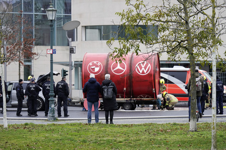 Aktion von Greenpeace in Berlin